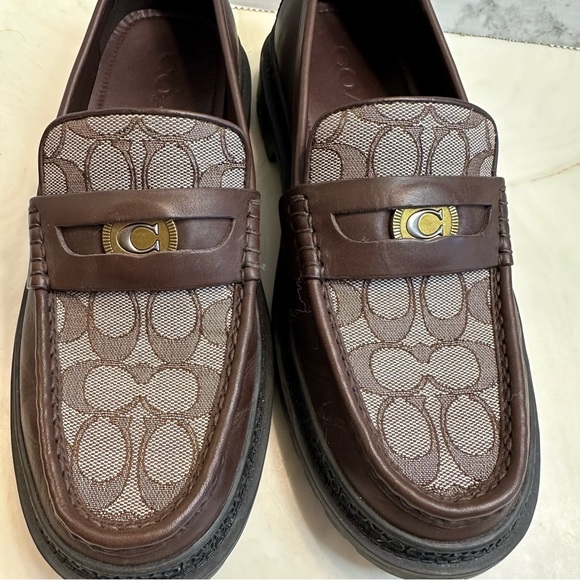 Men’s Coach signature coin loafer - Picture 7 of 8